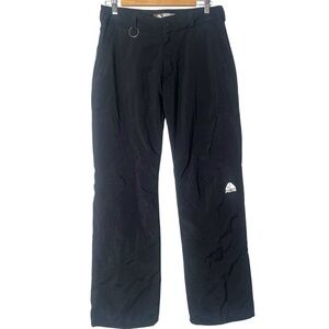 Nike ACG Ski Snowboard Pants Womens 8 Black Insulated Waterproof Sporty Winter